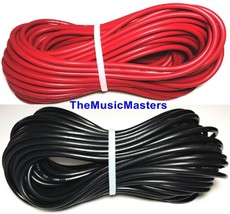 16 Gauge 50&#39; ft each Red Black Auto PRIMARY WIRE 12V Auto Wiring Car Pow... - $16.14