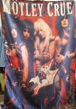 MOTLEY CRUE A Visual History FLAG CLOTH POSTER BANNER CD Glam Metal - $20.00