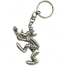 Walt Disney Classic Goofy Laughing Figure Pewter Key Ring Key Chain NEW ... - £6.15 GBP
