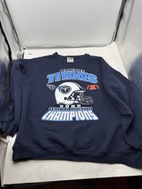 Vintage Tultex 2000 Tennessee Titans Football Sweatshirt Mens XXL NFL Ch... - $39.59