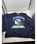 Vintage Tultex 2000 Tennessee Titans Football Sweatshirt Mens XXL NFL Ch... - $55.27 CAD