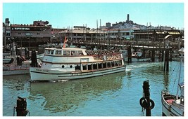 Gold Coast Two Hour Cruises San Francisco California Fisherman&#39;s Wharf Postcard - £4.07 GBP