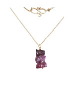 Necklace 397 - choice of stone - Gold - $169.09 CAD