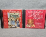 Lot of 2 Cambridge Singers CDs: Christmas Day in the Morning, Christmas ... - £11.45 GBP