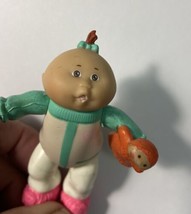 Cabbage Patch Kids Mini Dolls Miniature Vintage 1984 Baby With Doll Certificate - $10.68