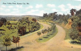 Kansas City Mo Penn Valley Park~Elite Post Card Company Publ Postcard 1910s - £3.62 GBP