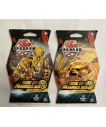 Lot of (2) Bakugan Battle Planet, Age of Aurelus Booster Pack 10 cards L... - $16.95