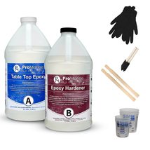 Pro Marine Supplies Crystal Clear Table Top Epoxy Resin (1-Gallon Kit) |,  - £64.23 GBP