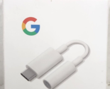 Google - USB-C-to-3.5mm Audio Adapter - White - $8.79