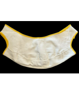 Vintage Buff A Ball Bowling Ball Cloth Carrier Polisher Sling Yellow Tri... - €10,12 EUR