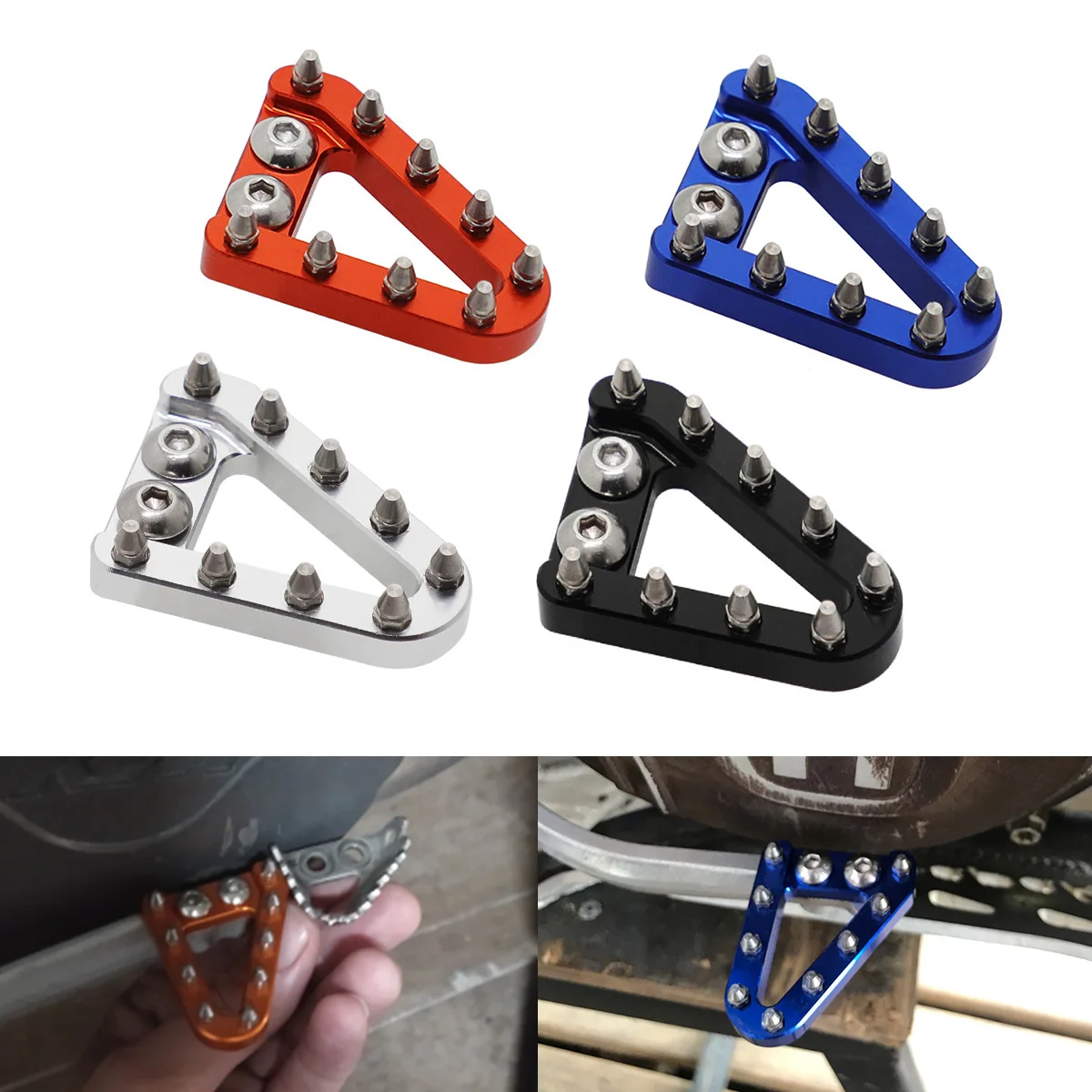 CNC Rear Brake Pedal Step Plate Tip For KTM SX SXF EXC EXCF XC XCF XCW X... - $7.93