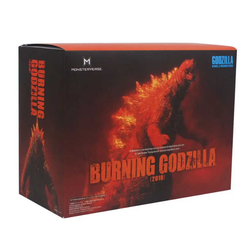 Bandai SHM 2019 Movie Burning Godzilla King of Monsters Gojira Figurine Anime - $41.87+