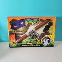 2004 TMNT Donatello Ninja Gear Rare Box Toy Turtle New In Box Playmates Dress Up - $64.95