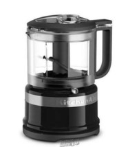 KitchenAid Black 3.5-Cup Mini Food Processor Two Speeds and Pulse Operation - £55.72 GBP