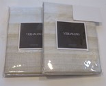 2 Vera Wang Silk Strie Standard Shams - $86.35