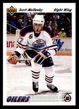 Edmonton Oilers Scott Mellanby 1991 Upper Deck #542 - £0.39 GBP