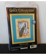 Dimensions Petites Cross Stitch Kit Oriental Peacock Gold Collection Bea... - £26.38 GBP