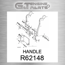 R62148 Handle Fits John Deere (New Oem) - £31.58 GBP