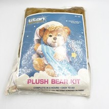 Vintage Titan Needlecraft Plush Bear Kit Teddy Beddy Bear 1986 NOS - $9.99