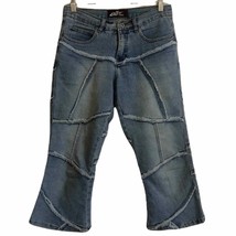 Vtg Lazer patchwork Capri jeans - £36.40 GBP