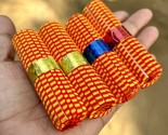 4 Stück indische Seide Mauli Kalawa Moli Kalaya Religiöses Armband #3 - £13.34 GBP