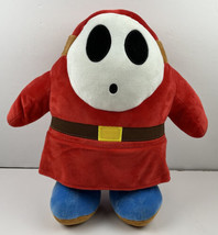 Shy Guy Nintendo Super Mario Bros Plush Toy Video Game LARGE 16&quot; New NO TAG - $41.99