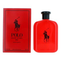 Polo Red by Ralph Lauren, 4.2 oz Eau De Toilette Spray for Men - £73.46 GBP
