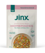 Jinx Homemades Beef &amp; Chicken Recipe Wet Natural Dog Food, Grain-Free, 9... - £8.69 GBP