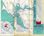San Francisco Bay Model Brochure Sausalito 1956 Analyze Hydraulic Problems - $54.39