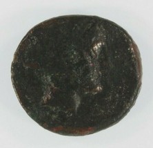Antico Grecia Thessalay AE 19mm Phalanna Il Ninfa Molto Sottile - £39.51 GBP