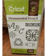 Cricut Cartridge Ornamental Iron 2 For All Cricut Machines 2012 - $9.89