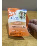 Off! CLIP ON Mosquito Repellent FAN 12 hour protection ~Circular design NOS - $20.82 CAD