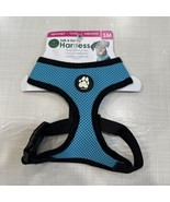 FurHaven Soft &amp; Comfy Harness Size Small Neck 8&quot; - 10&quot; Blue Polyester - $7.76