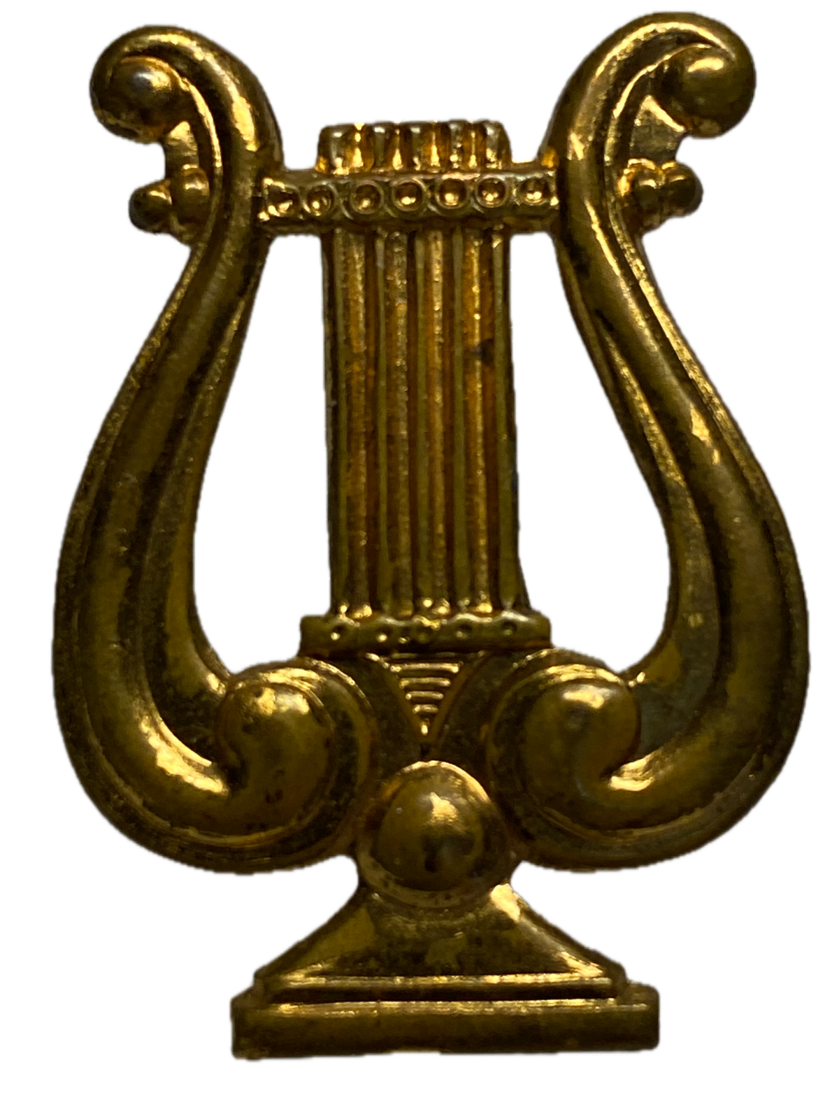 CIRCA 1880’s - 1890&#39;s, U.S. ARMY, BANDSMEN, BANDS, LYRE, CAP INSIGNIA, B... - $15.00