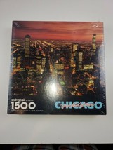 SPRINGBOK 1500 piece puzzle, &quot;Chicago, Your Kind of Town&quot;.New sealed box - £33.05 GBP