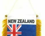 K&#39;s Novelties New Zealand Mini Flag 4&quot;x6&quot; Window Banner w/Suction Cup - $2.88