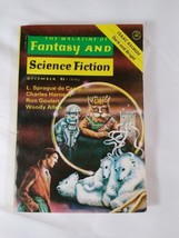 The Magazine Of Fantasy And Science Fiction~ December 1977 Woody Allen, Ron Goul - £3.85 GBP