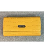 Nautica Womens ID Safe RFID Protection Wallet Yellow Money Manager C28522 - £21.78 GBP