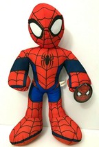 Large 14&#39;&#39; Ultimate Spiderman Plush Toy. Licensed Stuffed Animal. Marvel. NWT - £12.48 GBP