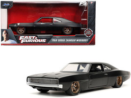 Dom&#39;s 1968 Dodge Charger Widebody Matt Black &quot;Fast &amp; Furious 9 F9&quot; (2021) Mov... - £31.83 GBP