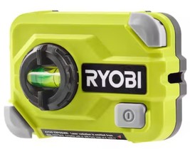 Ryobi 15’ Compact Pocket Red Light Laser Level, Battery Operated (2) AAA Include - £30.59 GBP