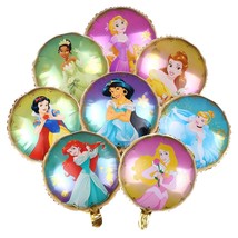 Disney Princess Balloons Bouquet ,Disney Princess Party Supplies Balloon... - £13.27 GBP