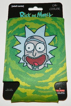 Rick and Morty Animated TV Series Ricks Head Huggie Can Cooler Koozie NEW UNUSED - £4.76 GBP