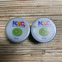NYC New York Color Kiwi 504A Fruit Flavored Lip Gloss Lot of 2 - £6.99 GBP