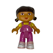 Mega Bloks Dora The Explorer Mini Figure Pink Overalls - $5.40