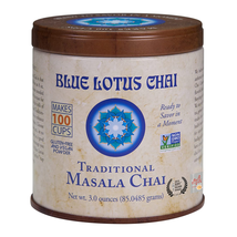 Blue Lotus Chai - Traditional Masala Chai - Makes 100 Cups - 3 Ounce Mas... - $22.36