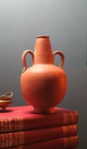 Ancient red-ware Roman amphoriskos. Antique terracotta. - £548.33 GBP