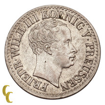 1822-A Allemand États 1/2 Argent Groschen About Hors-Circulation État Km... - $82.50