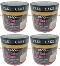 4x ONYX Bathhouse That Cake Though Foaming Body Scrub Birthday Exfoliate... - $1,290.84 MXN