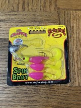 Strike King Mr. Crappie Spin Baby Hook 1/8-Brand New-SHIPS N 24 HOURS - £13.18 GBP